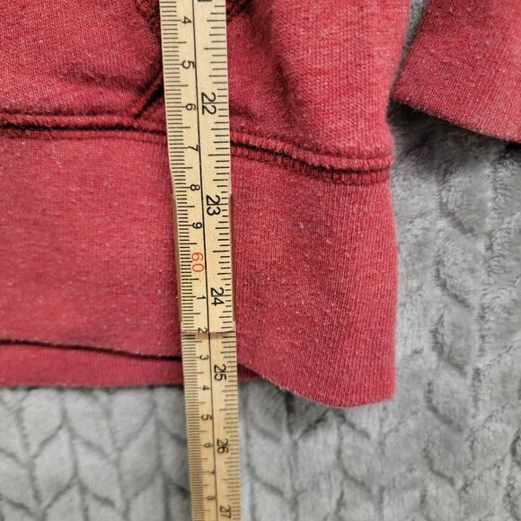 PINK Victoria's Secret ¼ Zip Women's Sweater Size Small Indiana Hoosiers Big Red - Picture 4 of 9
